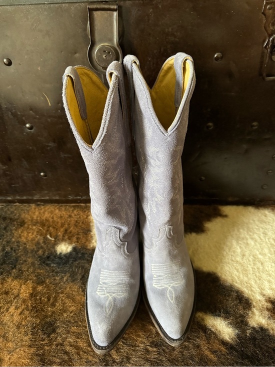 Idyllwind Shoes - Idyllwind Lavender Suede Western Heeled Boots
